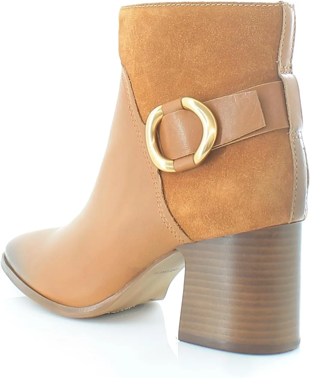 Vince Camuto Women's Evelanna Stacked Heel Bootie Ankle Boot