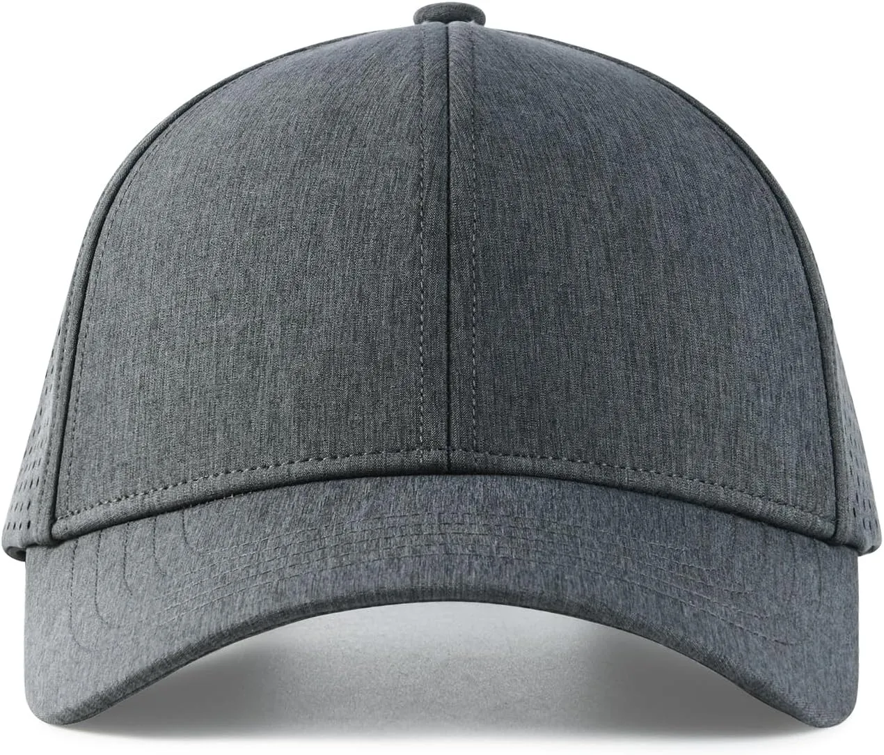 VOBOOM Men Snapback Trucker Hat, Baseball Cap for Breathable Side Laser Cut Holes
