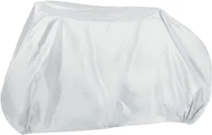 Wakauto Waterproof Bike Cover, Cycling Bicycle Dustproof Cover Waterproof Outdoor Mountain Bike Raincover Electric Vehicle Bike Protect Cover for Outdoor Size (S, Silver)
