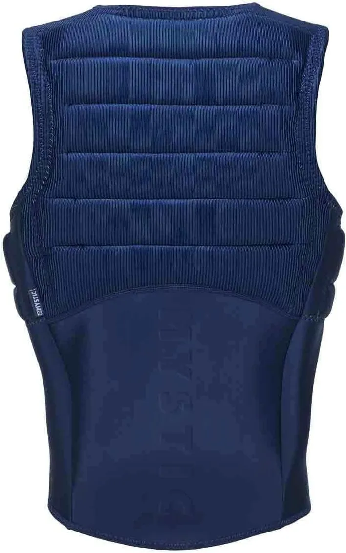 Watersports - Surf Kitesurf & Windsurfing Mens Majestic Front Zip Impact Vest Top - Black - Easy Stretch