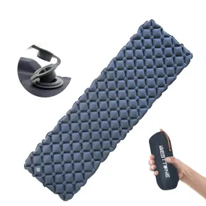 WEST TUNE Camping Sleeping Pad Ultralight Inflatable Mattress for Outdoor Use