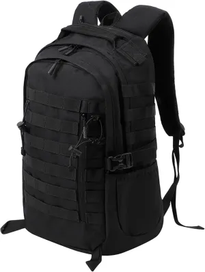 WESTEND 29L Tactical Backpack for Men – Military Assault Pack with MOLLE System, Heavy Duty Bug Out Bag for Outdoor Activity