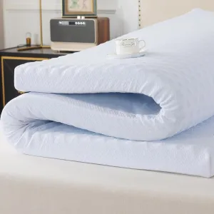 WhatsBedding 3 Inch Queen Memory Foam Mattress Topper with Soft Cover for Pressure Relief, Memory Foam Bed Topper with Removable & Washable Cover Rayon from Bamboo for Back Pain(80x60x3in)