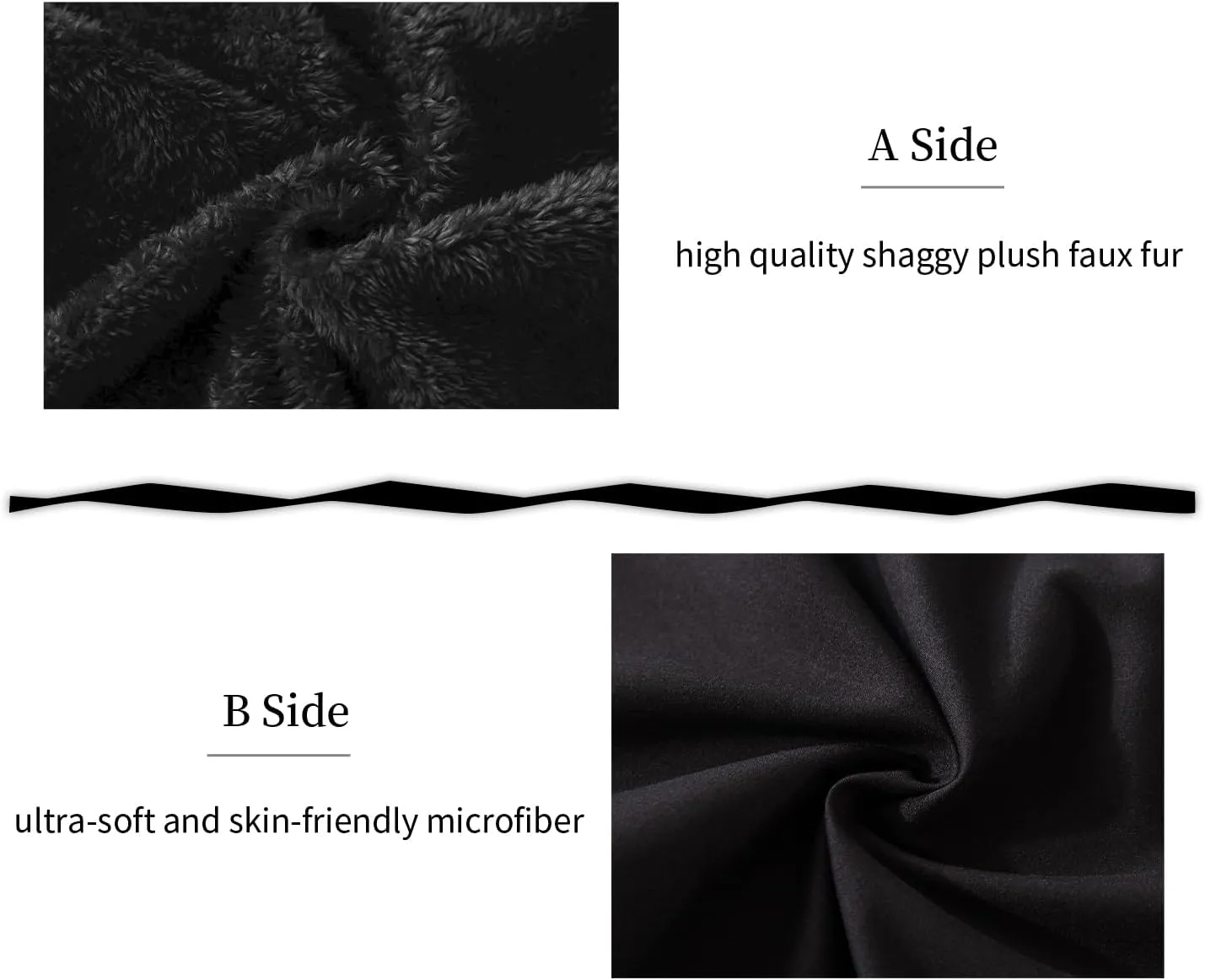 WhatsBedding Memory Foam Body Pillow with Plush Fuzzy Cover, Full Body Pillow for Adults, Long Pillow for Sleeping, Soft Fluffy Supportive