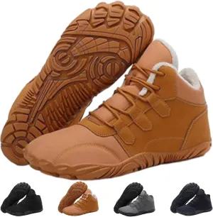 Winter Glacia Barefoot Shoes for Men Women, 2025 New Winter Barefoot Shoes Non-Slip Warm Walking Comfortable