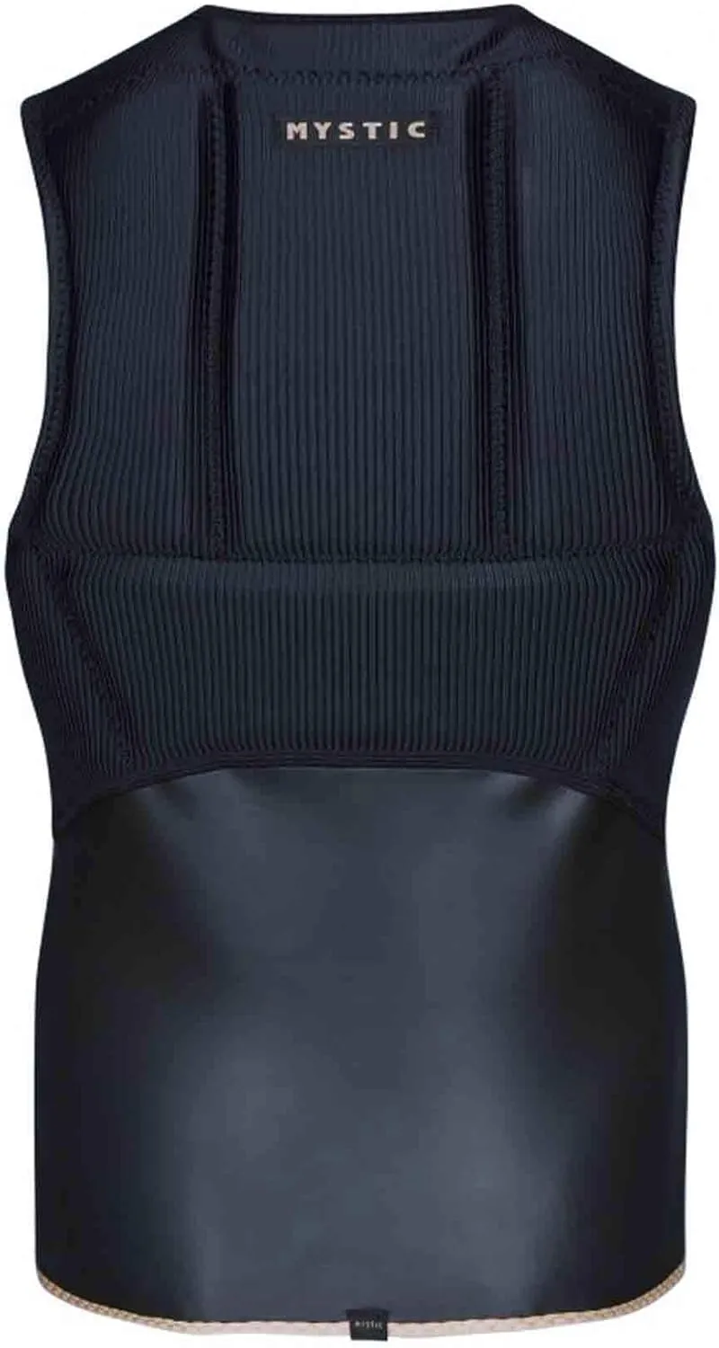 Womens Gem Kite Surfing F-Zip Impact Vest 2023 - Black