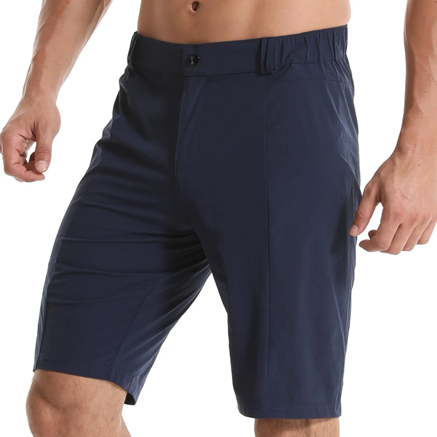 Wulibike Mountain Bike Shorts for Men,4D Padded Loose-fit Removable Underwear,Cycling Biking Shorts Mens with Zipper Pocket