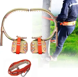 WZFANJIJ Tree Climbing Gear Tree Spurs Tree Crampons, Thickening Trees, Durable, Suitable for Hunting, Fruit Picking, Easy to Use,450Model