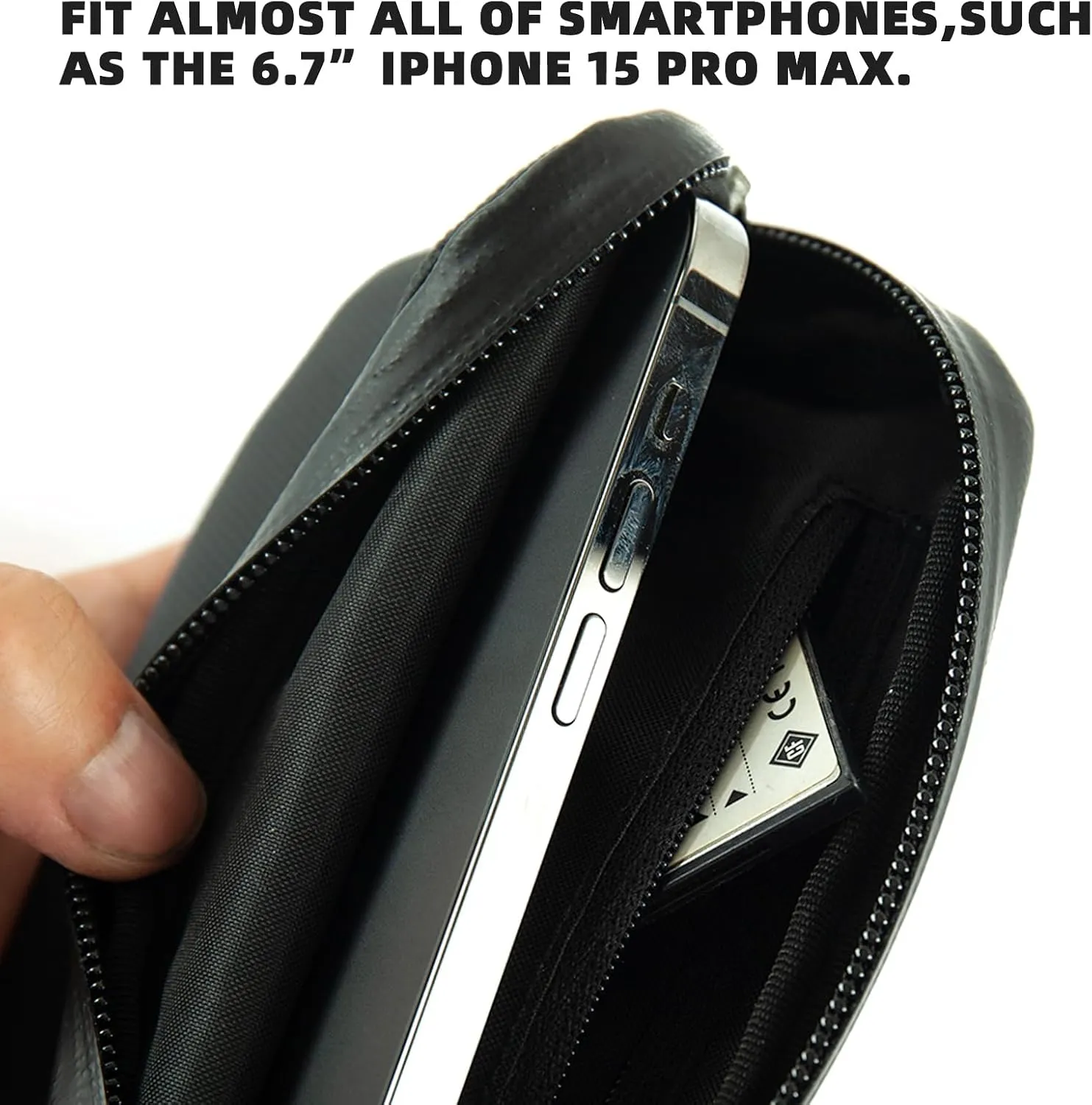 YKYWBIKE Cycling Essentials Case Cell Phone Bag Bike Tools Kit Pouch for Jersey, Waterproof Sweat-proof Dirt-resistant