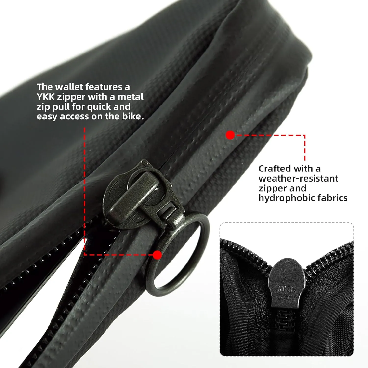 YKYWBIKE Cycling Essentials Case Cell Phone Bag Bike Tools Kit Pouch for Jersey, Waterproof Sweat-proof Dirt-resistant