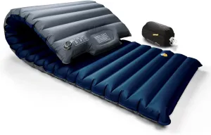 ZOOOBELIVES Extra Thickness | Wide Plus Sleeping Pad with Built-in Pump, Inflatable Camping Mattress of Ultimate Comfort for Car Camping, Tent, and Backpacking, Lightweight & Compact – Airlive2000P