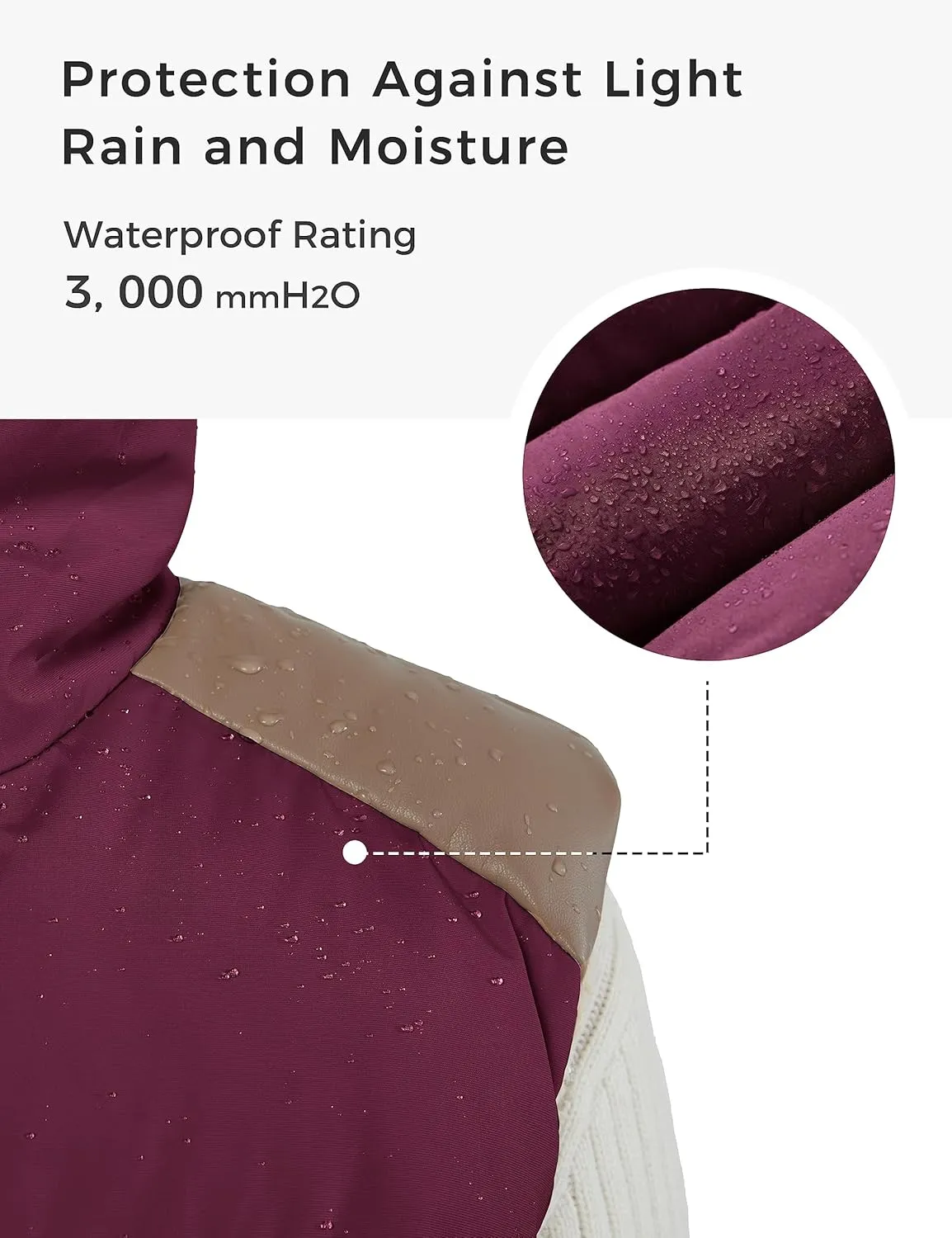 ZSHOW Women's Outerwear Vest Casual Thicken Qulited Winter Puffer Vest Hooded Warm Fleece Jacket